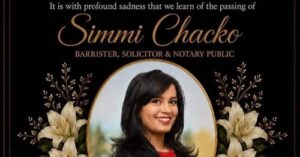 Simmi Chacko Toronto, ON Death, Obituary